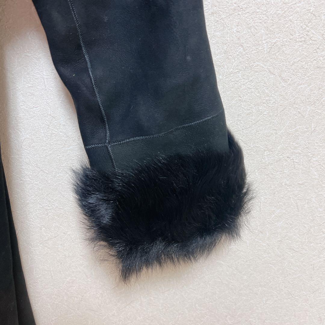 トスカーナムートン　JOSEPH ジョゼフ　ムートンコートS 黒　リアルファー