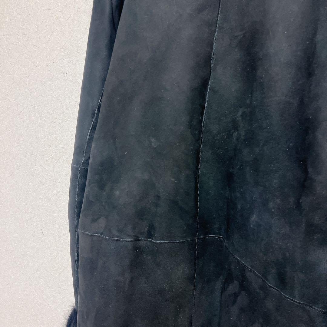 トスカーナムートン　JOSEPH ジョゼフ　ムートンコートS 黒　リアルファー