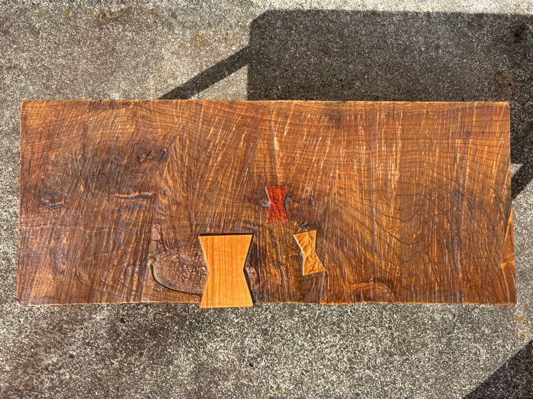 【一点物】山工房・山上好美氏　ローテーブル テーブル 机