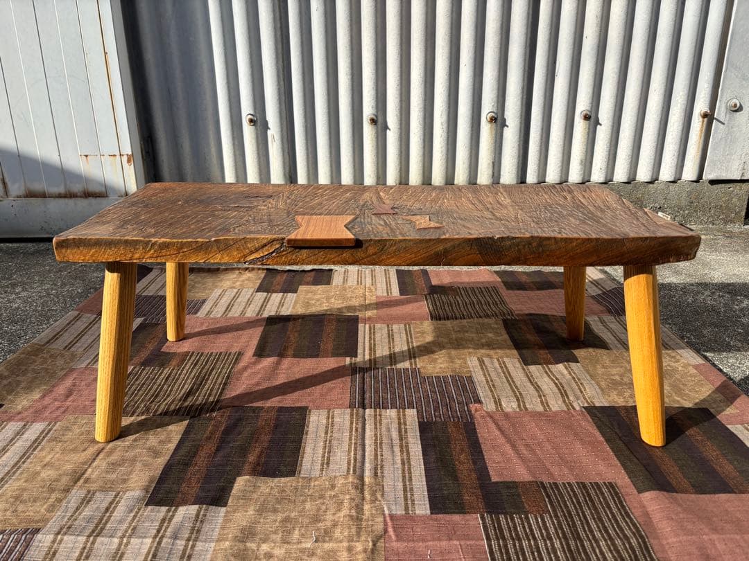 【一点物】山工房・山上好美氏　ローテーブル テーブル 机