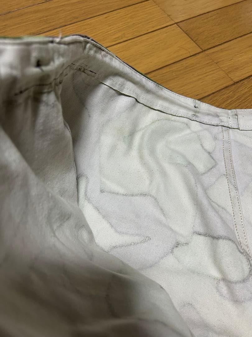 60s 実物フィンランド軍M62リバーシブルオーバーカーゴパンツ