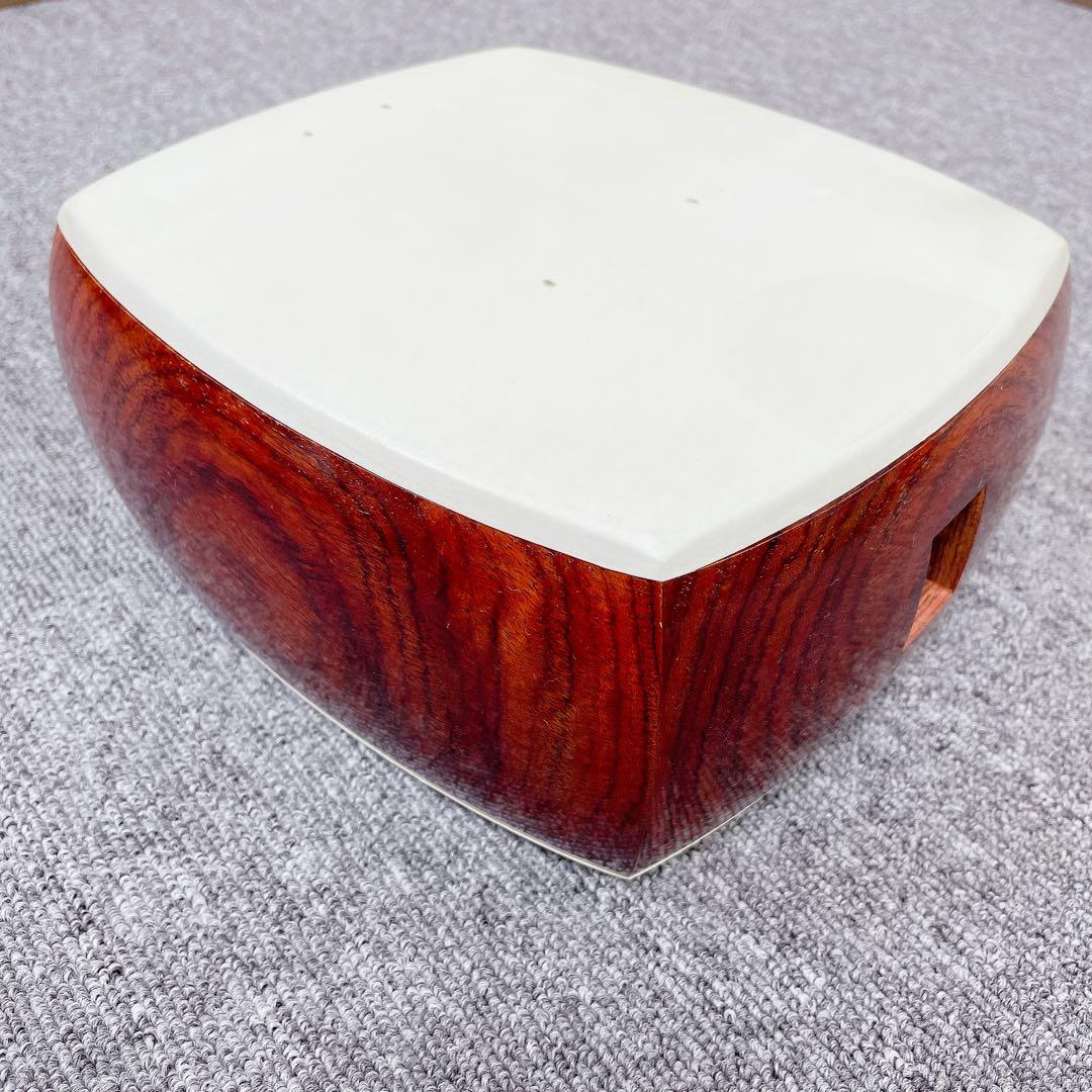 三味線 中棹 紅木 一本溝 犬皮 子持ち綾杉彫り 和楽器