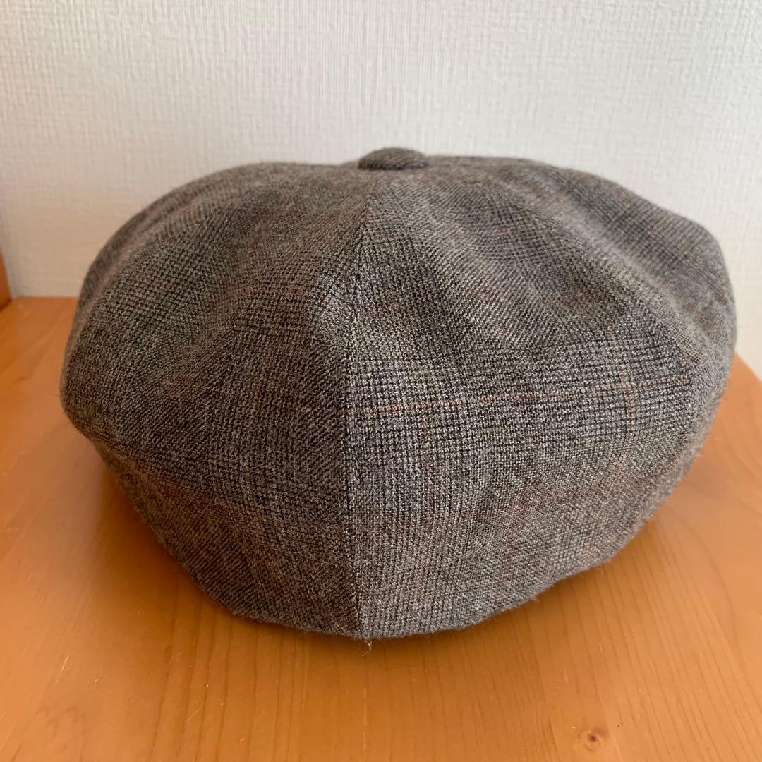 OLD CROW オールドクロウ キャスケット レザーバイザー ブラウン L