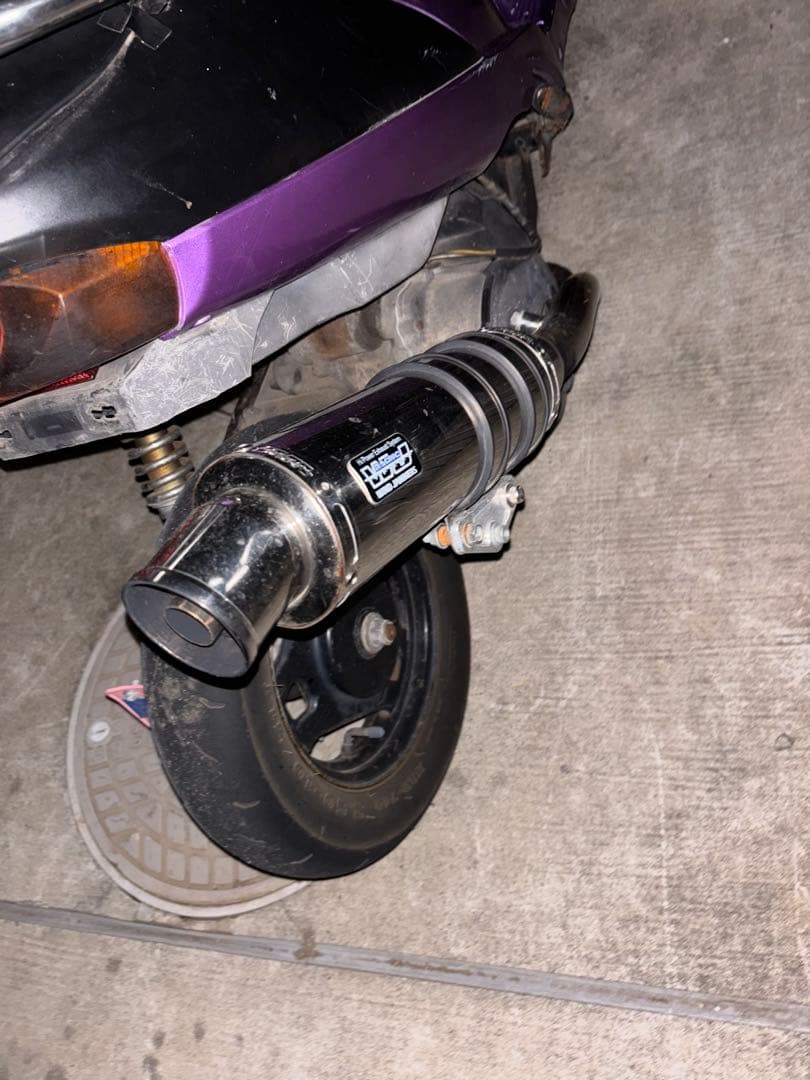 アドレスv125 WJレーシングマフラー