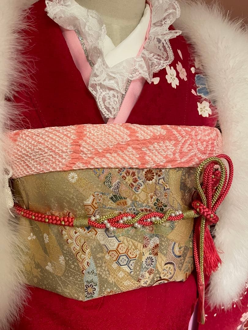 ③成人式　振袖　ふりそで　着物　振り袖フルセット可能　22点フルセット