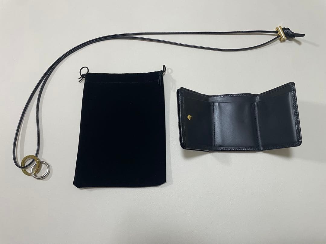 TRENTASETTE ショルダーウォレットキーリング付きストラップかなり美品