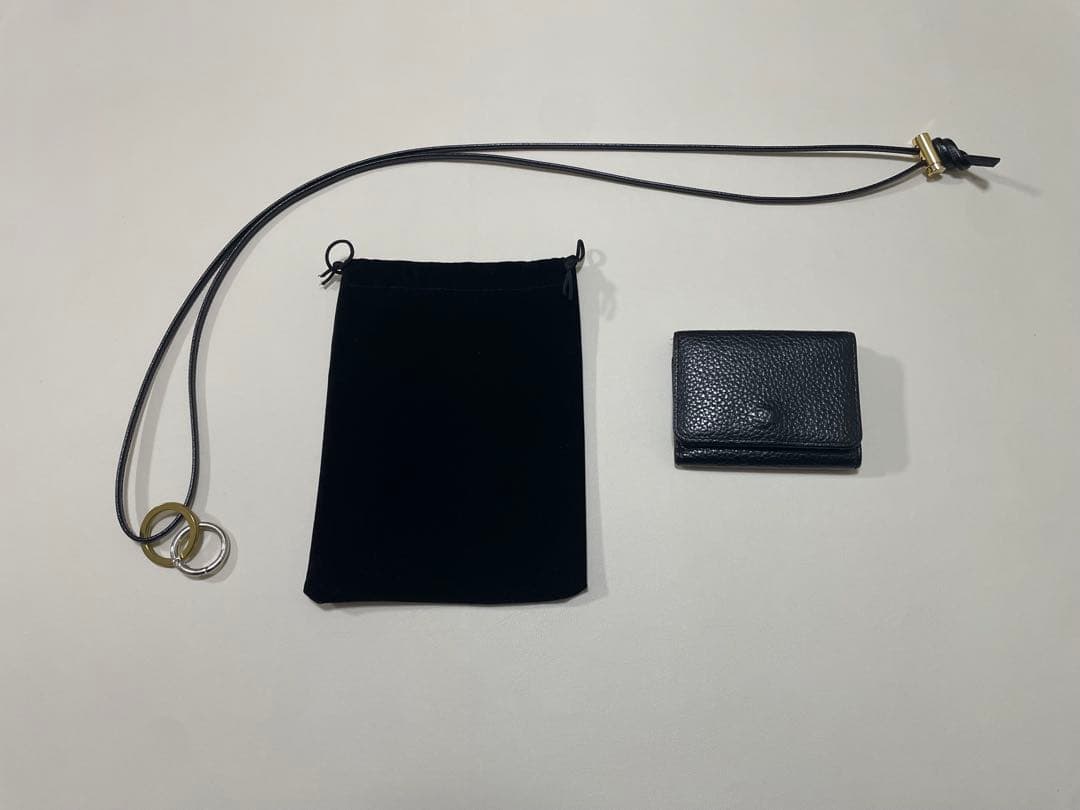 TRENTASETTE ショルダーウォレットキーリング付きストラップかなり美品