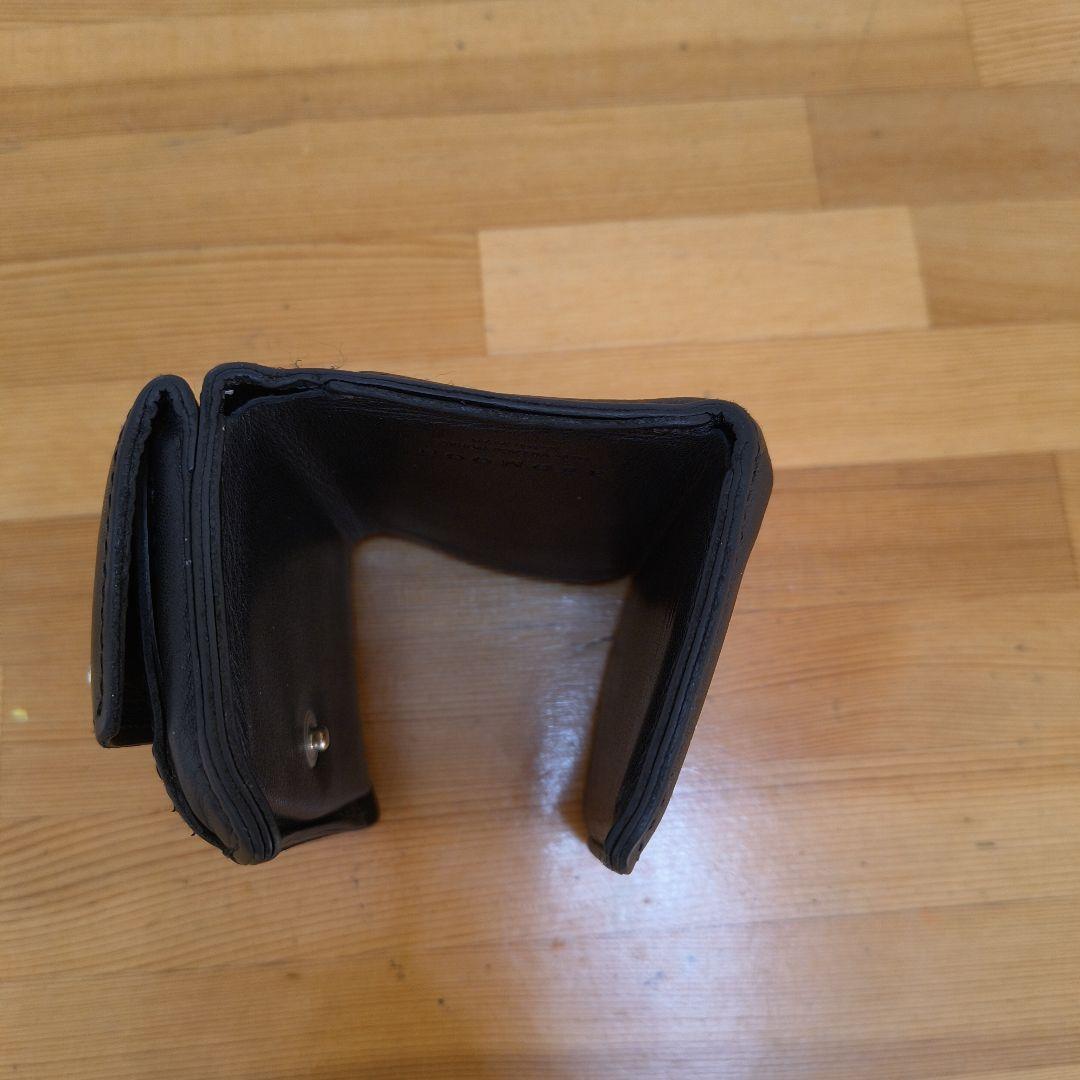 REDMOON 黒 三つ折り財布　本革