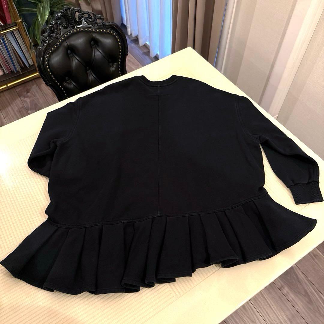 GIVENCHY(ジバンシー)フリル ドルマン 裏起毛 トレーナー Sサイズ