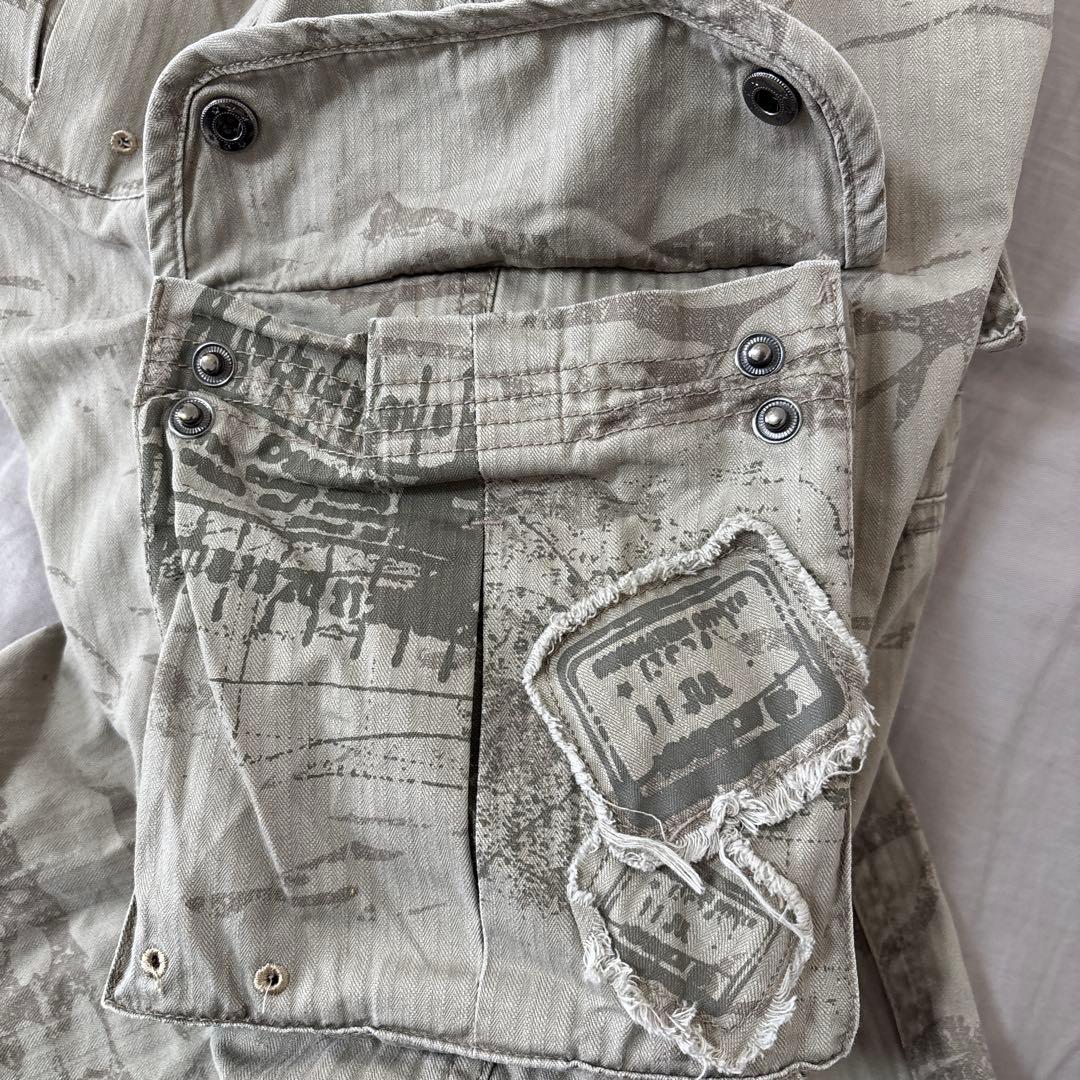 【希少】oakley オークリー 00s カーゴパンツ ミリタリー 迷彩 カモ