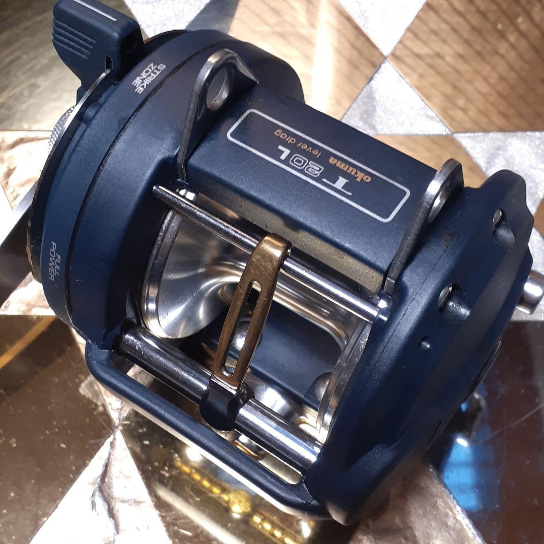 OKUMA TITUS T20L ベイトリール トローリングリール 船用 美品