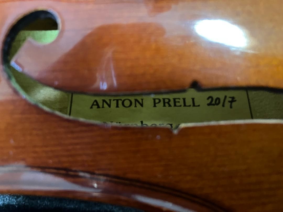 ドイツ製バイオリン　anton prell No.3 4/4