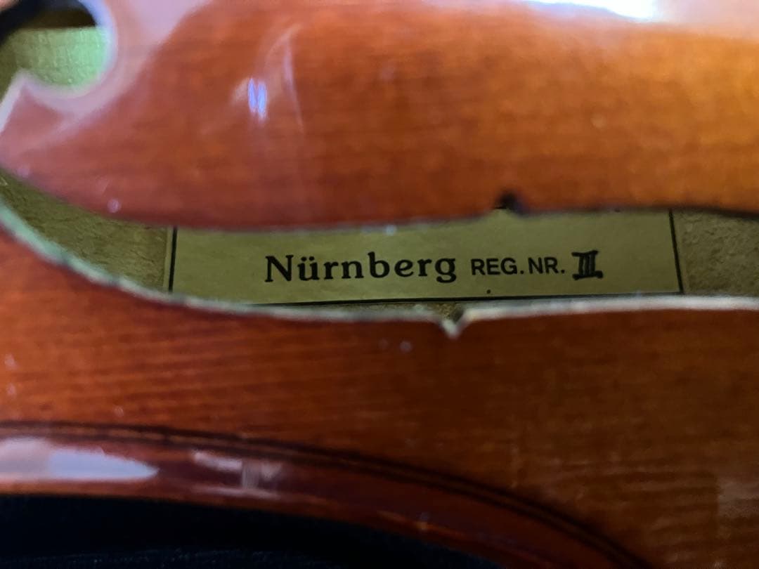 ドイツ製バイオリン　anton prell No.3 4/4