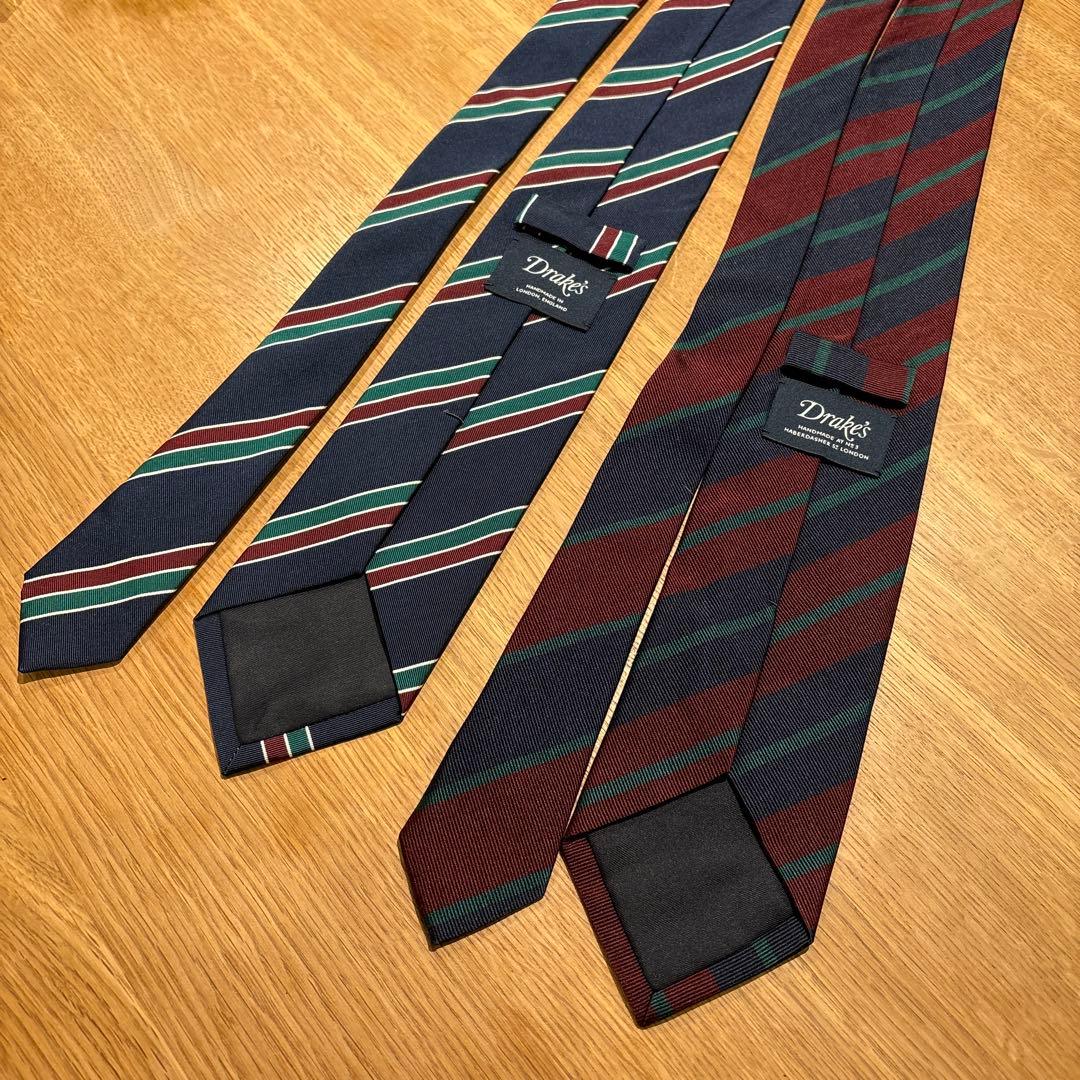 ドレイクス ／ ネクタイ 2本