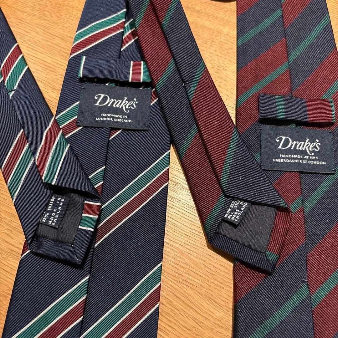 ドレイクス ／ ネクタイ 2本