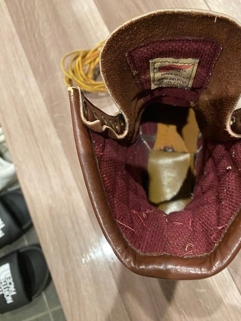 レッドウィング　ANSI Z41 pt91 MI/75C/75 スチールトゥ