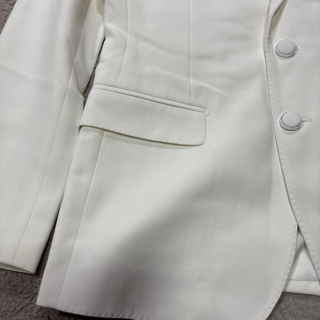 P.R.A.H. ホワイト スーツセット ベスト付き シングルブレスト Lサイズ