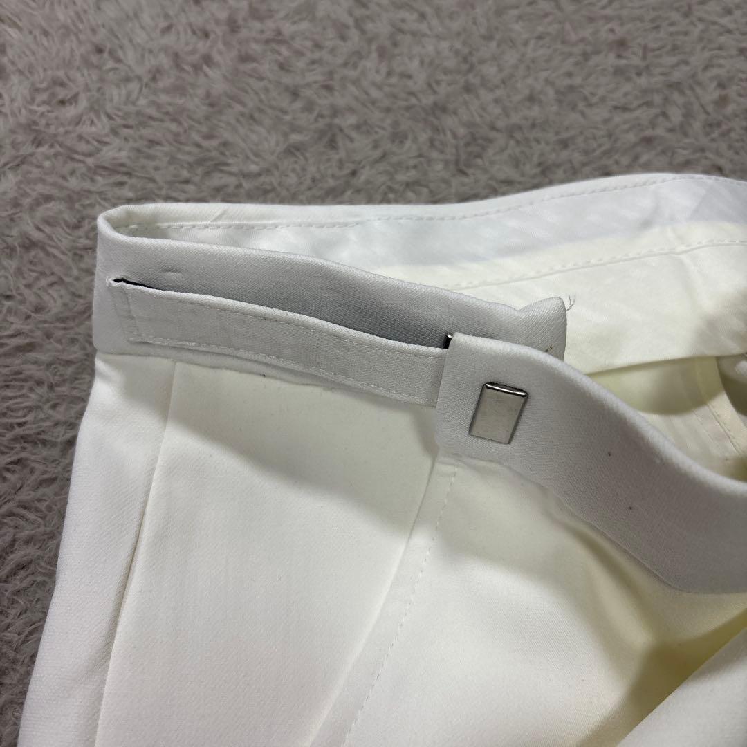 P.R.A.H. ホワイト スーツセット ベスト付き シングルブレスト Lサイズ