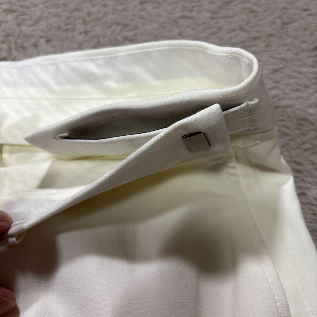 P.R.A.H. ホワイト スーツセット ベスト付き シングルブレスト Lサイズ