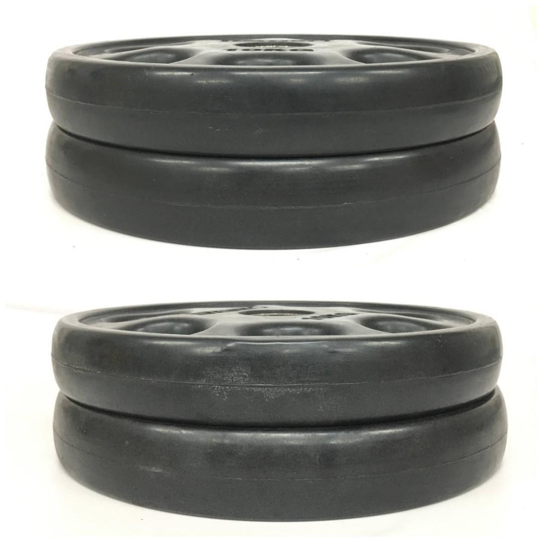 IVANKO イヴァンコ オリンピックラバー プレート 10㎏×2 計20㎏