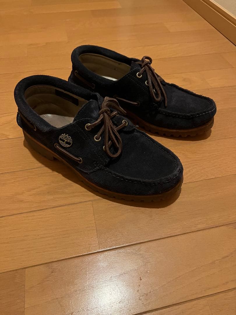 Timberland 3eye デッキシューズ ネイビー　スエード