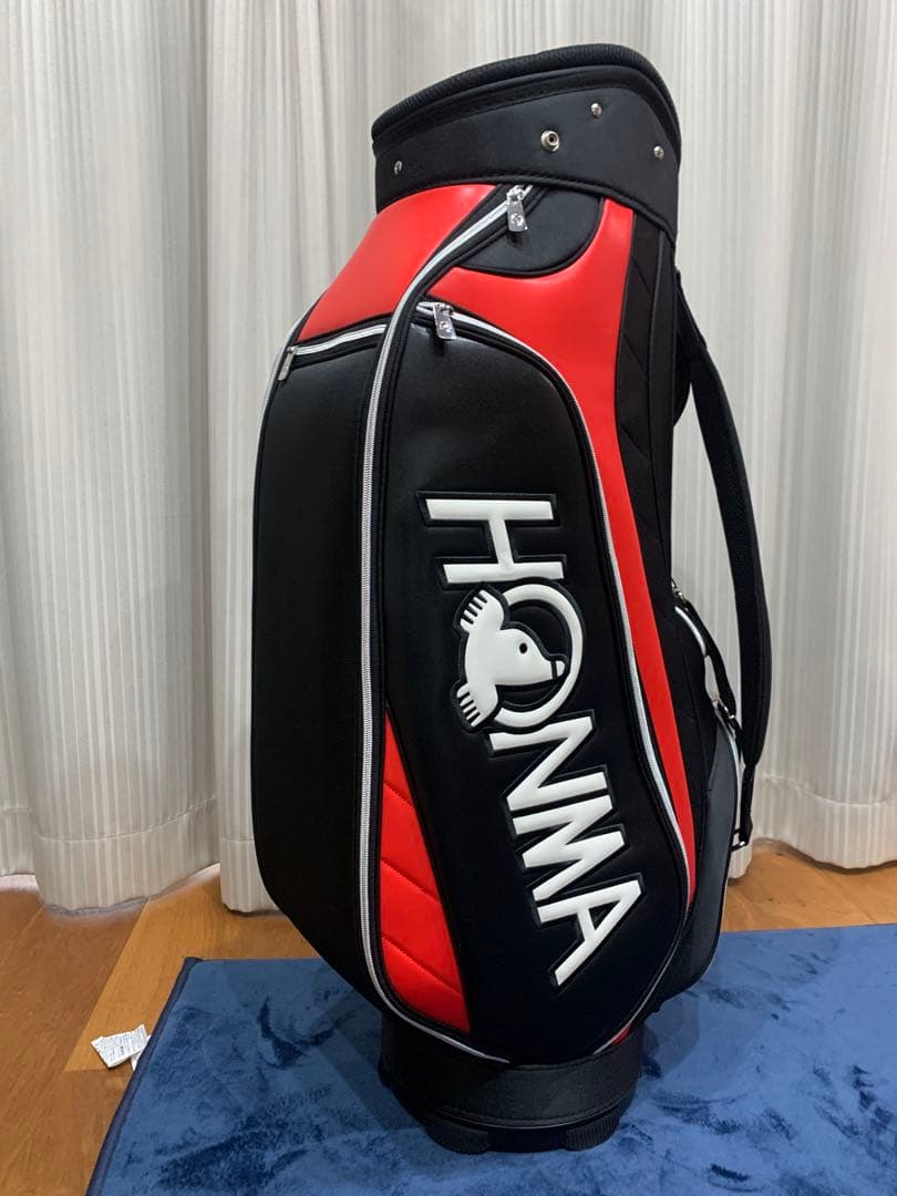 ほぼ新品！本間ゴルフ キャディバッグ【CB-12537】