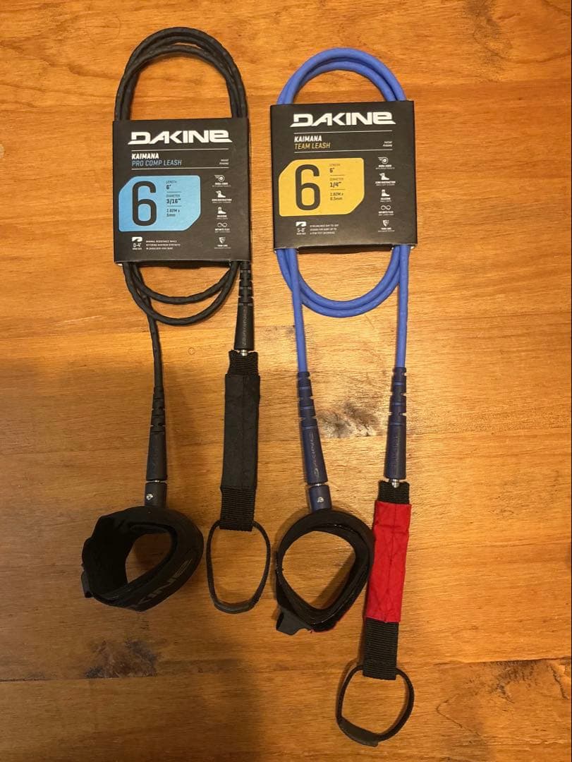 DAKINE Kaimana Pro Comp & Team Leash 2本