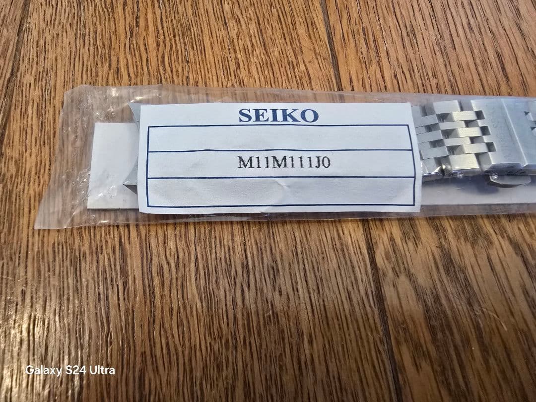 【訳あり】キングセイコー 19mm 純正ブレス（M11M111J0 SEIKO）