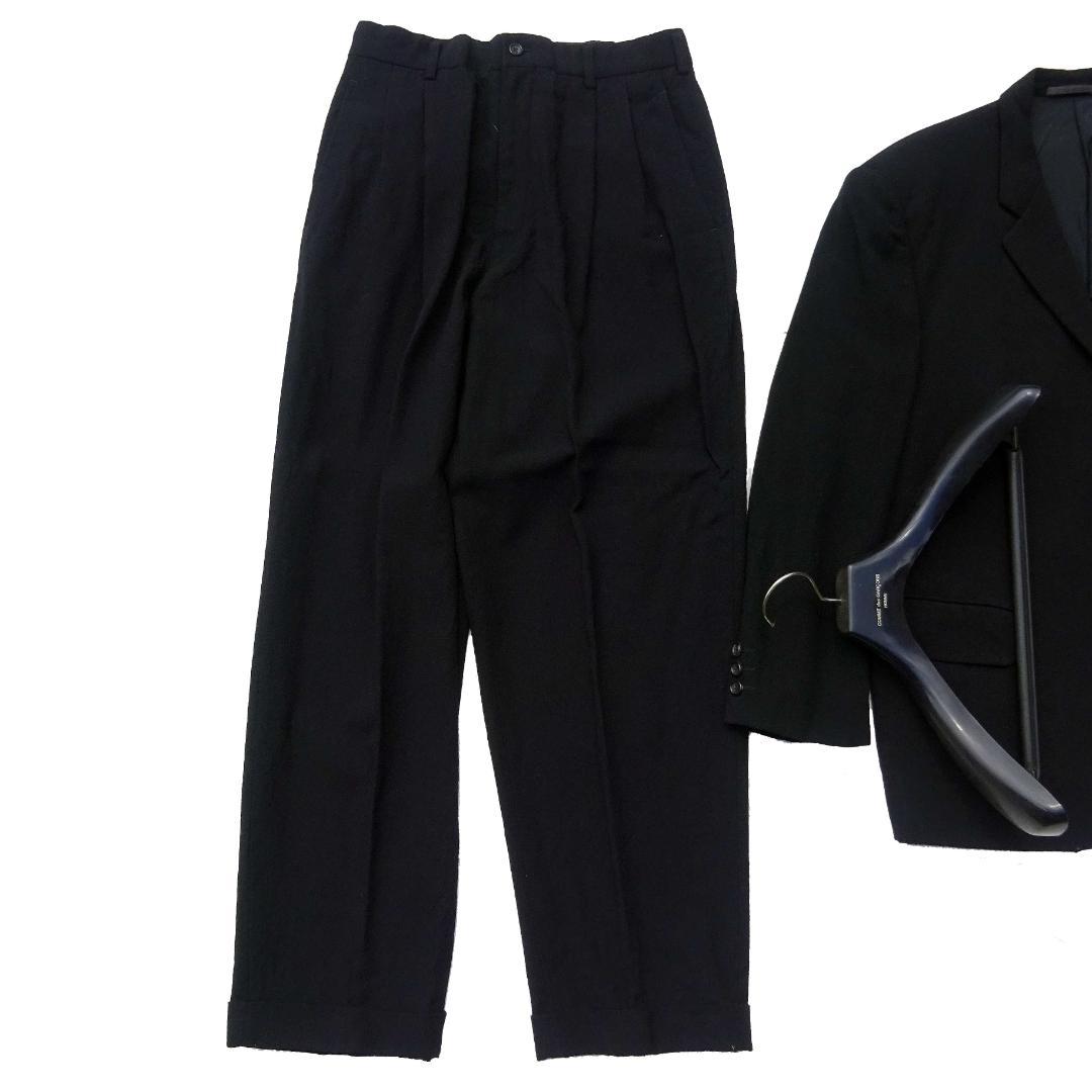 は*め様 訳AD1993 コム デ ギャルソン・オム ウールセットアップスーツメ