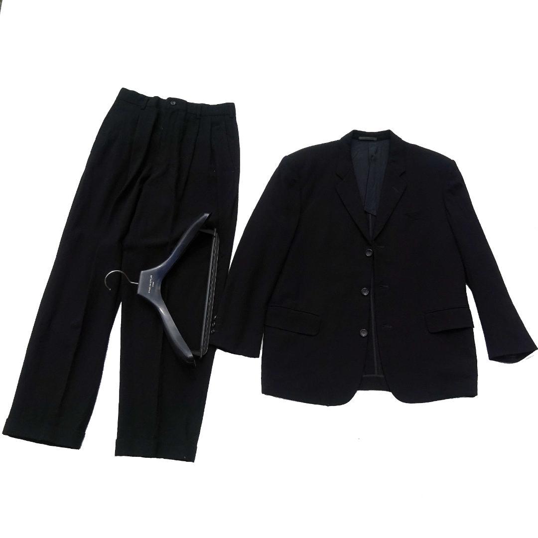 は*め様 訳AD1993 コム デ ギャルソン・オム ウールセットアップスーツメ