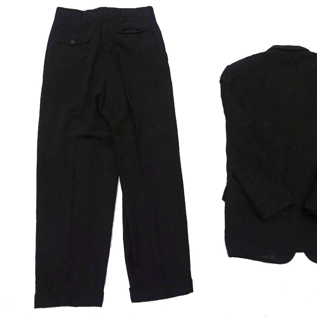 は*め様 訳AD1993 コム デ ギャルソン・オム ウールセットアップスーツメ