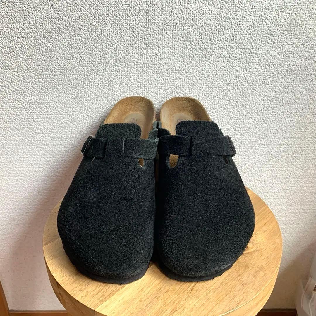 美品＊BIRKENSTOCK BOSTON ボストン ブラック レギュラー 40