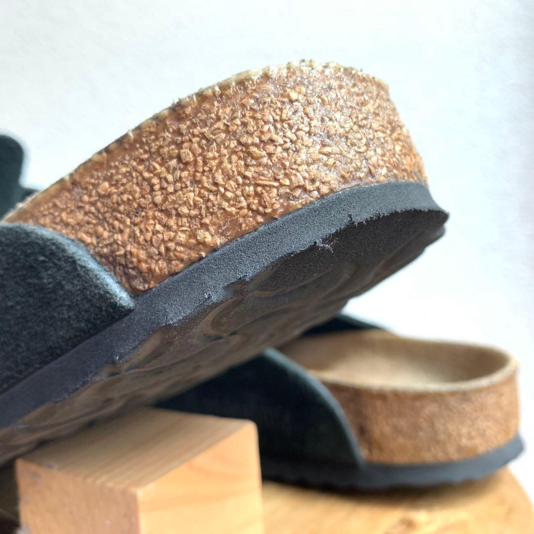美品＊BIRKENSTOCK BOSTON ボストン ブラック レギュラー 40
