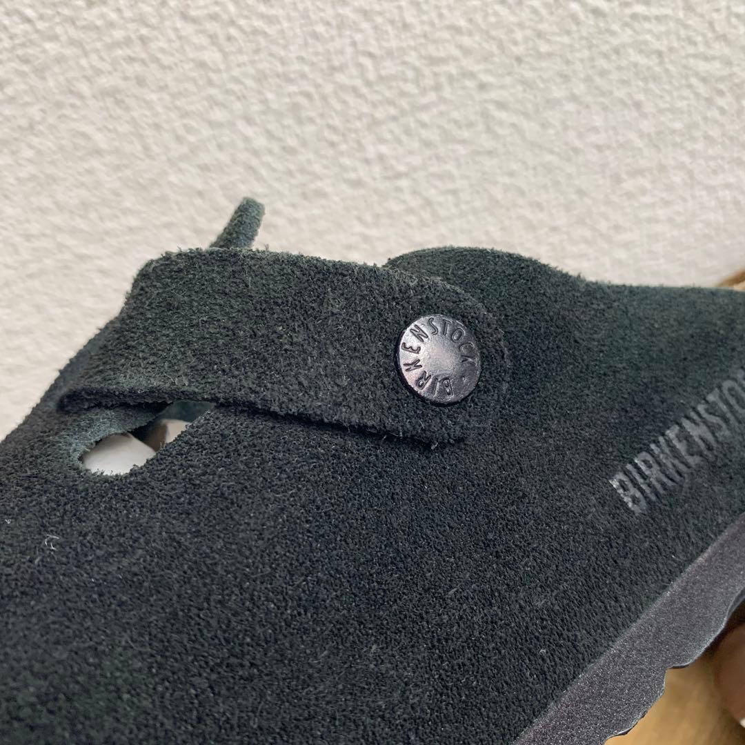 美品＊BIRKENSTOCK BOSTON ボストン ブラック レギュラー 40