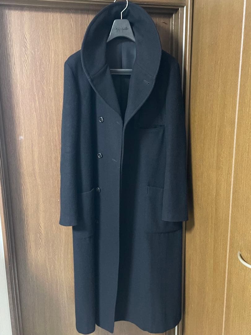 ショールカラーコート