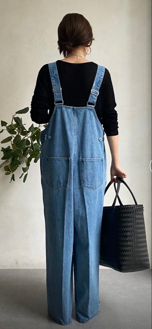 DouDou デニム サロペット