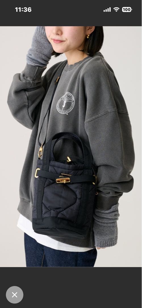 JOURNALSTANDARD ✖︎SITA PARANTICAバケツバッグ