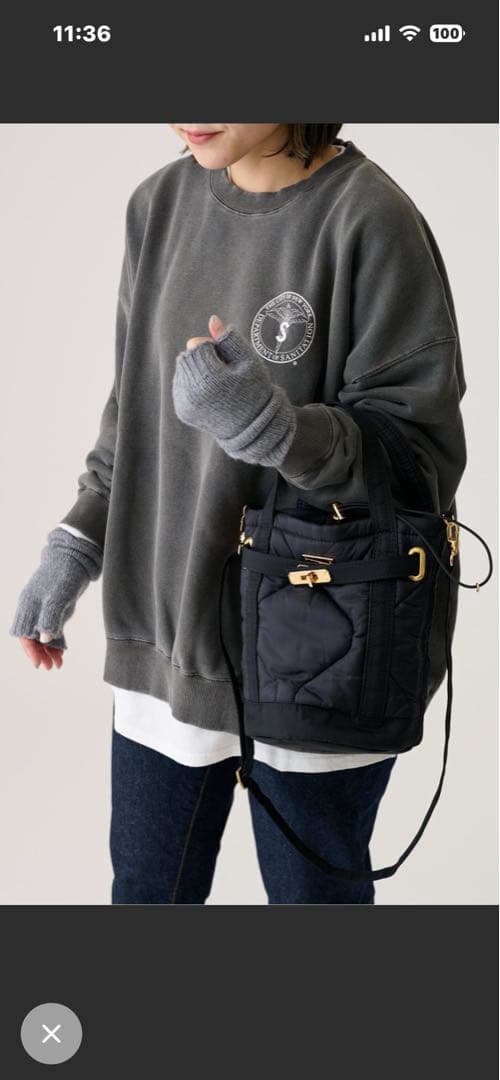 JOURNALSTANDARD ✖︎SITA PARANTICAバケツバッグ