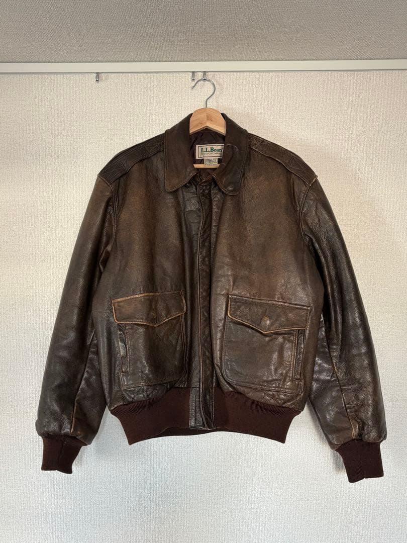 USA製 80s〜 L.L.Bean A-2フライトジャケット 42