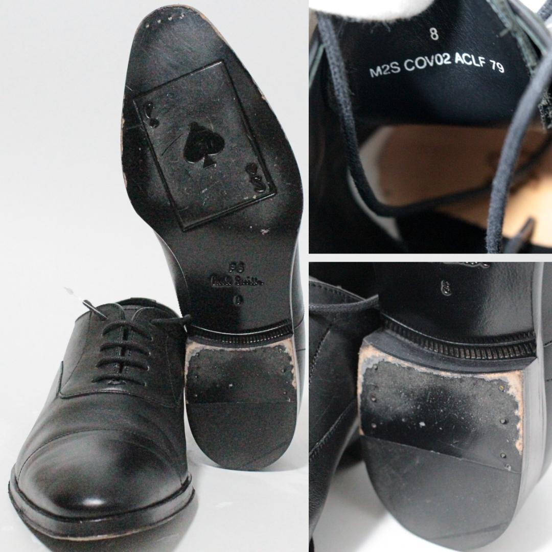 新品訳 箱付 PSポールスミス トランプソール レザードレスシューズ 26.5㎝