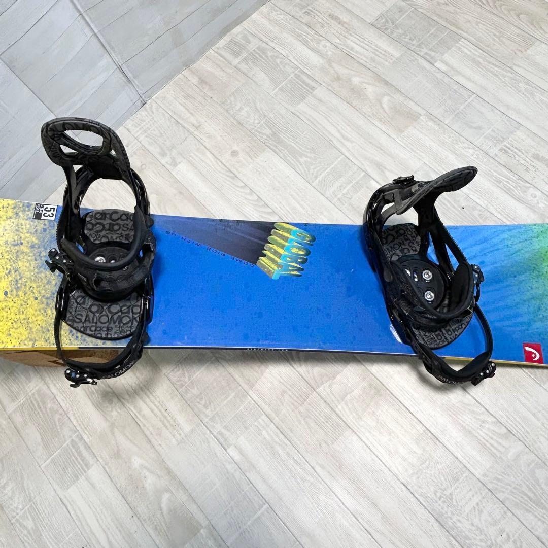 HEAD GLOBAL 153cm、バインディング サロモン fastfit