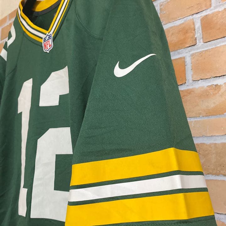 ナイキ製　NFL グリーンベイ・パッカーズ　アーロンロジャース　ユニフォーム