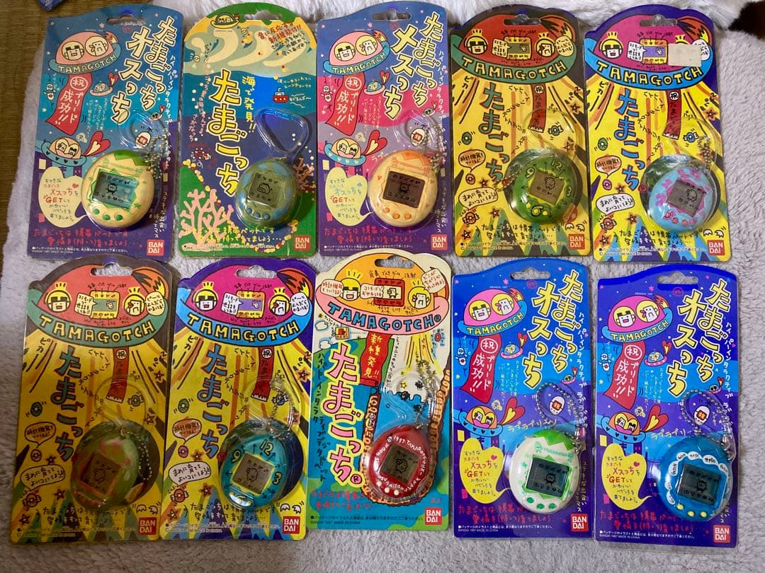 【ジャンク】たまごっち デジモン てんしっち 海で発見 モスラ他 40種類セット