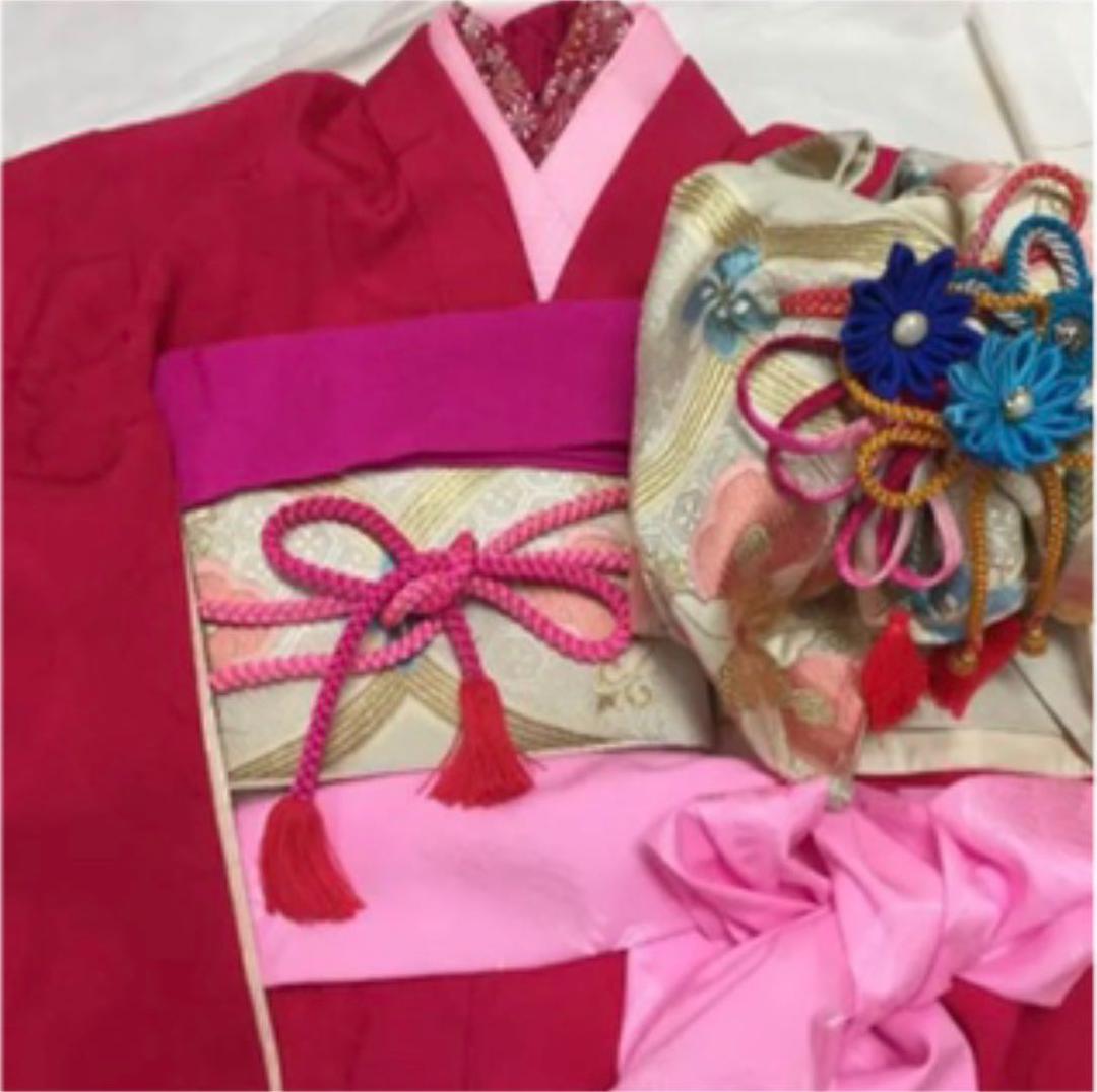 七五三　着物　7歳