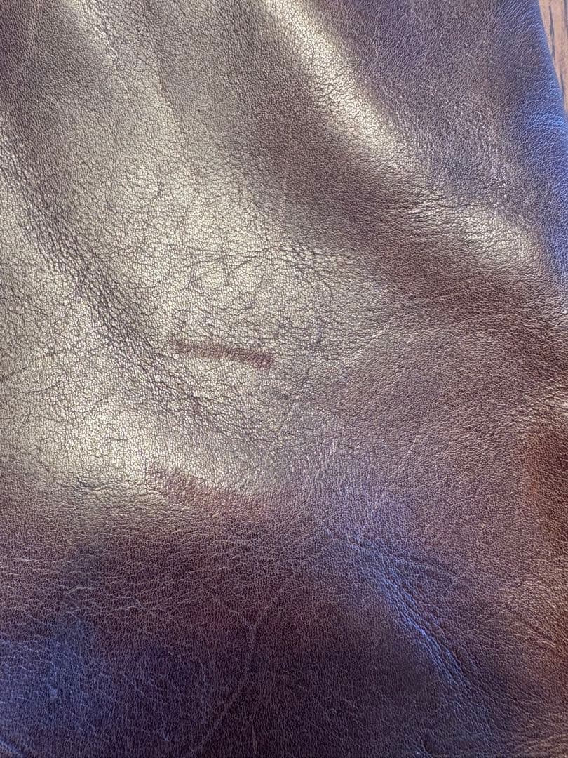 アクメファニチャー　レザークッション スマトラ 40×40cm 2色セット