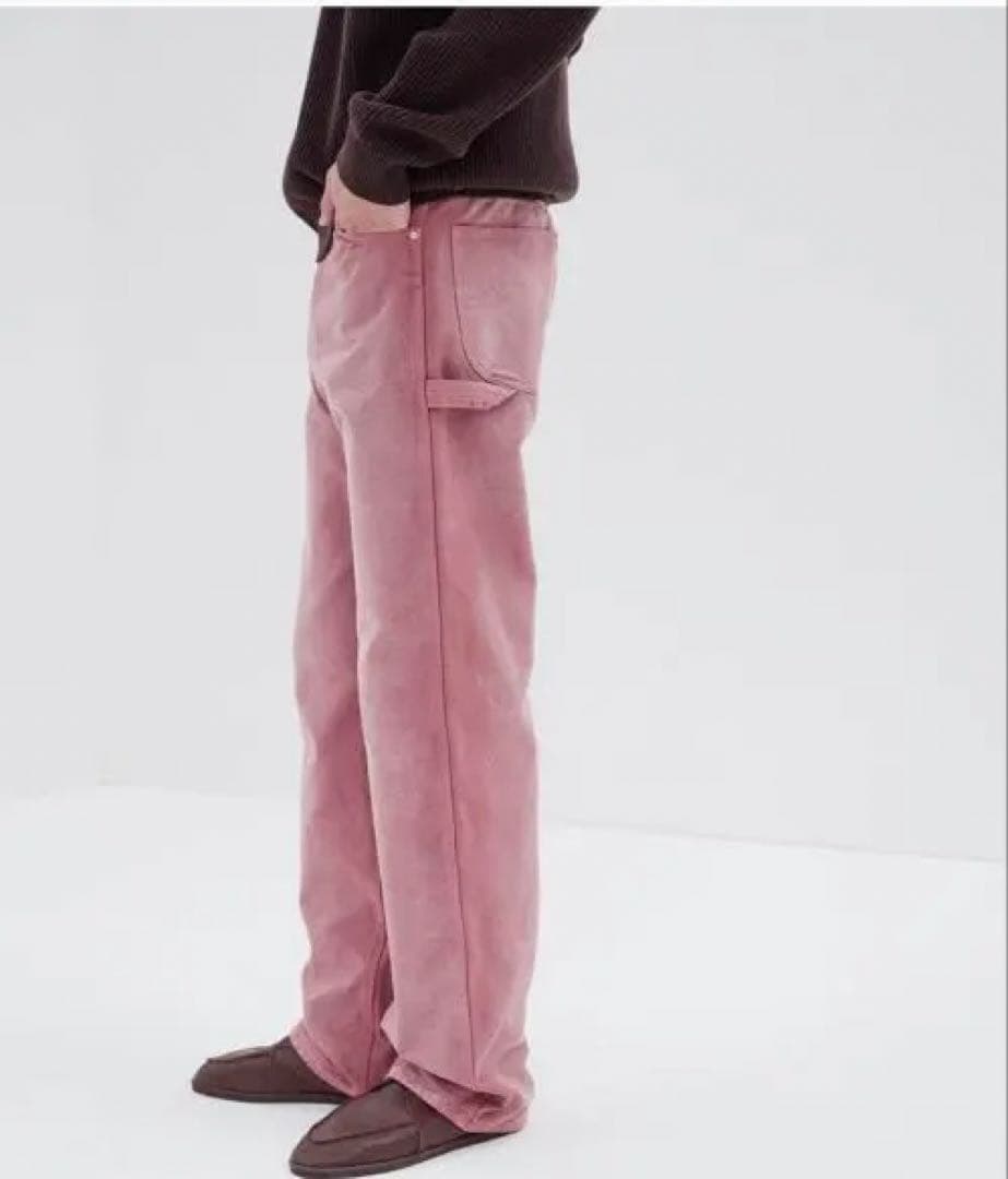 パンツ AURALEE DUCK PAINTER PANTS (4)