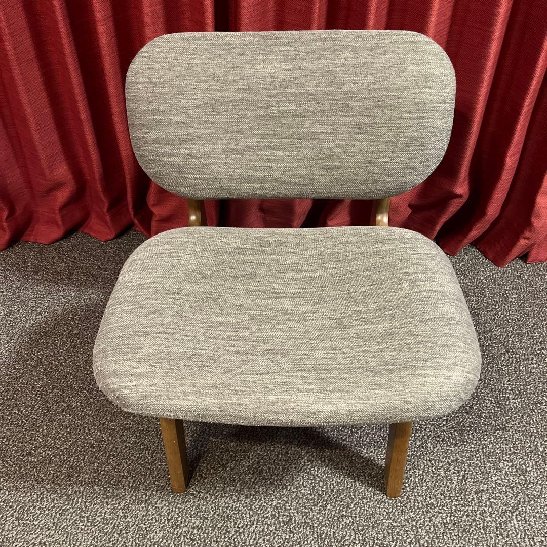 堺区より　2脚　ニトリダイニングチェア　ファブリック　ブラウン　引き取り限定