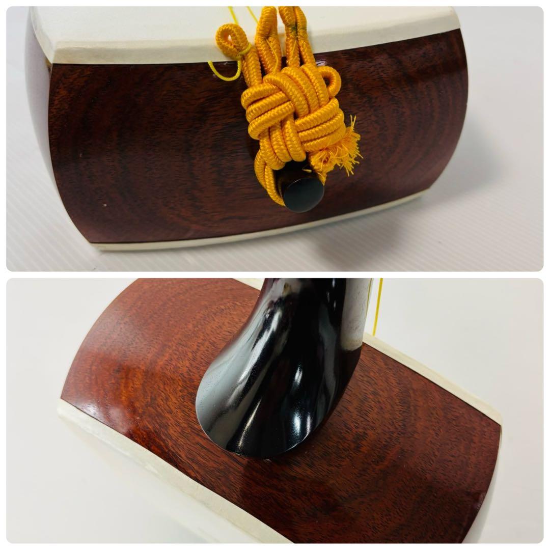 中棹三味線 K18 K9 紅木 虎トチ 綾杉胴 金細 東さわり 棹2.8 短竿