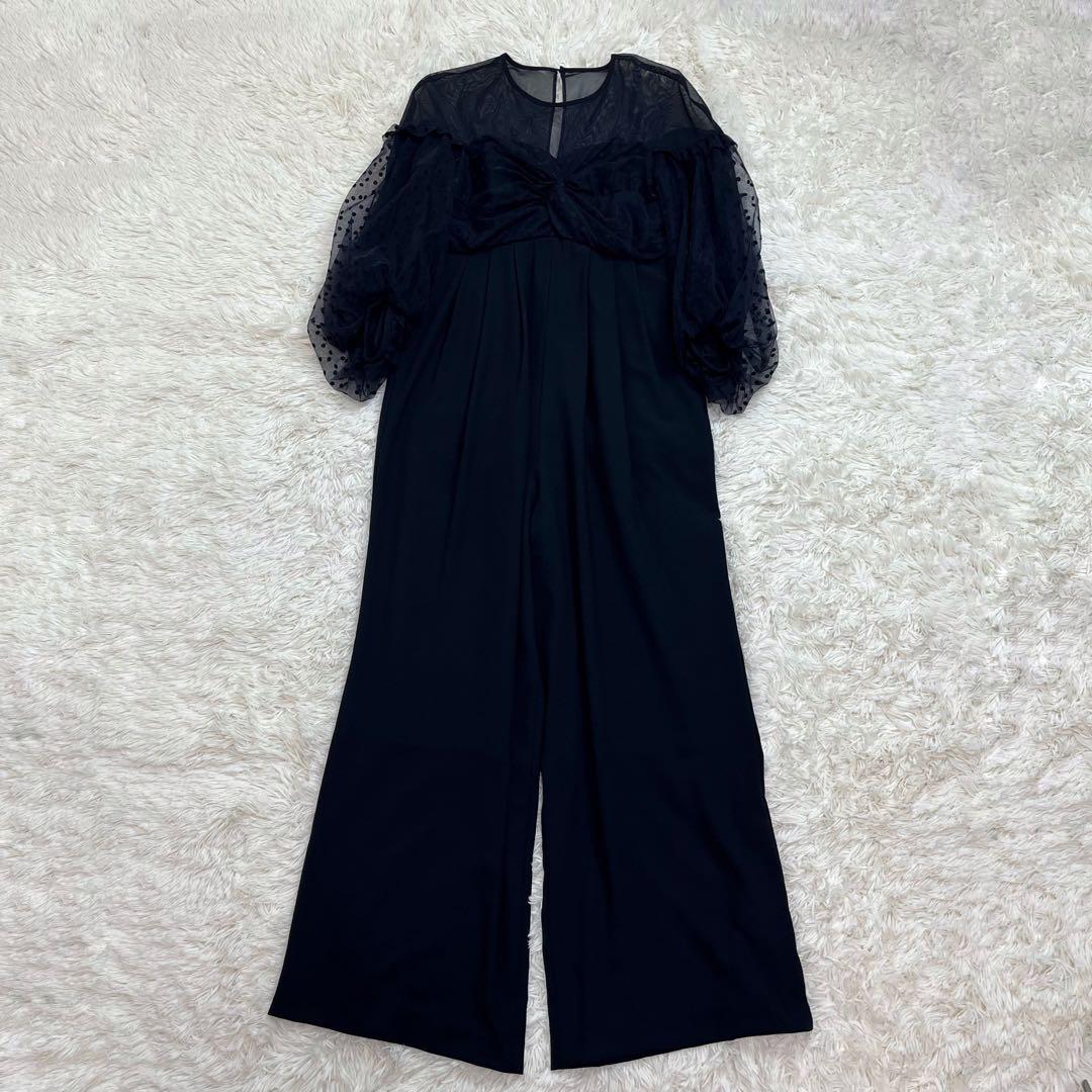 ANDRESD Flocky dot pants dress オールインワン