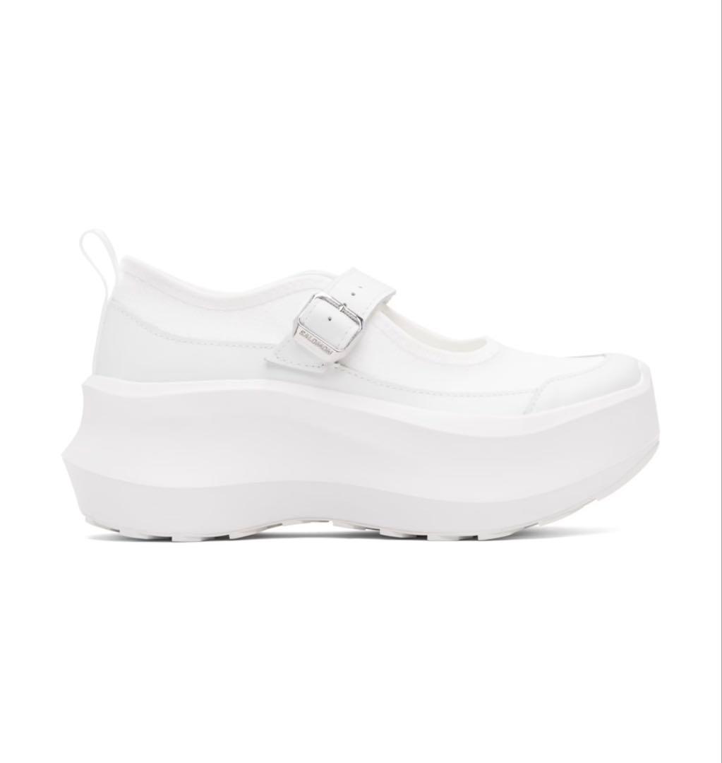 SALOMON GARCONS ホワイト スニーカー